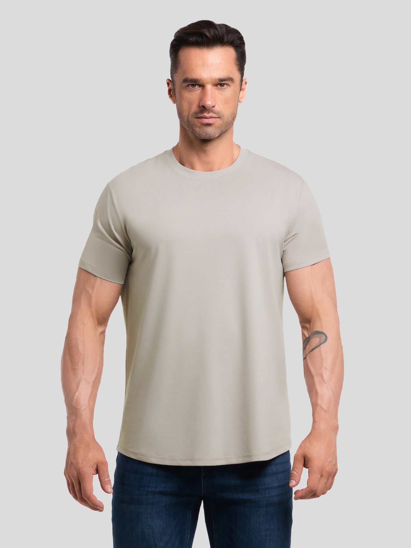 StayCool 2.0 Slim-Fit Curve-Hem Tee: 2024 New Colors