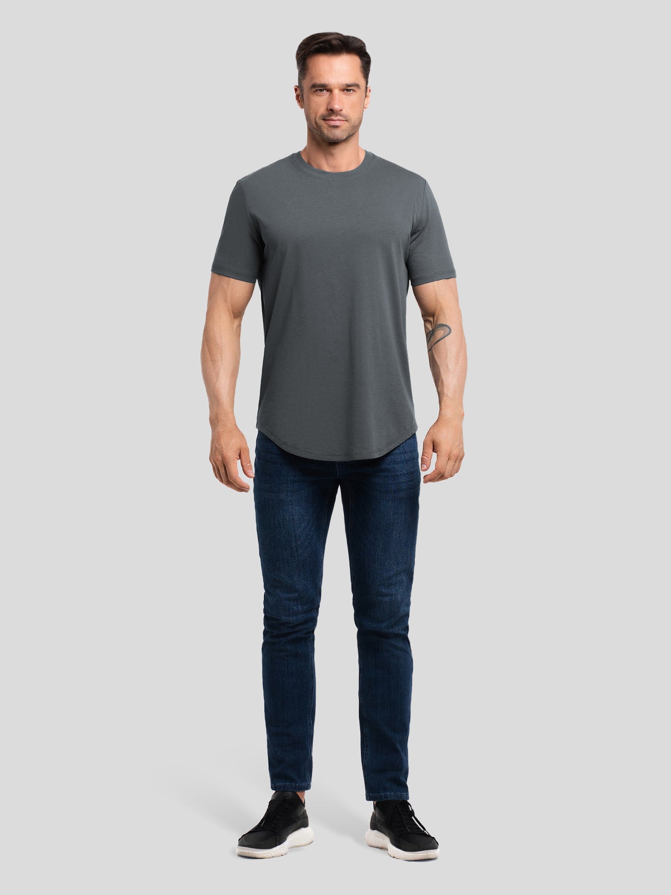 Staycool 2.0 Elongated Tee:Slim Fit