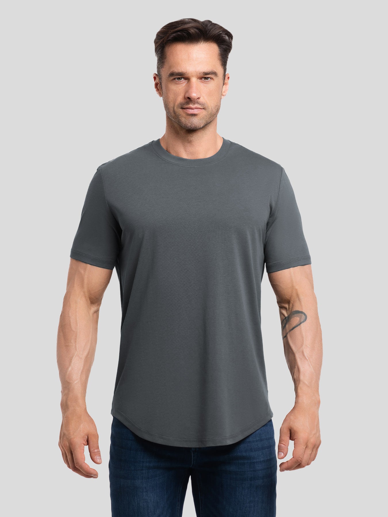 Staycool 2.0 Elongated Tee:Slim Fit