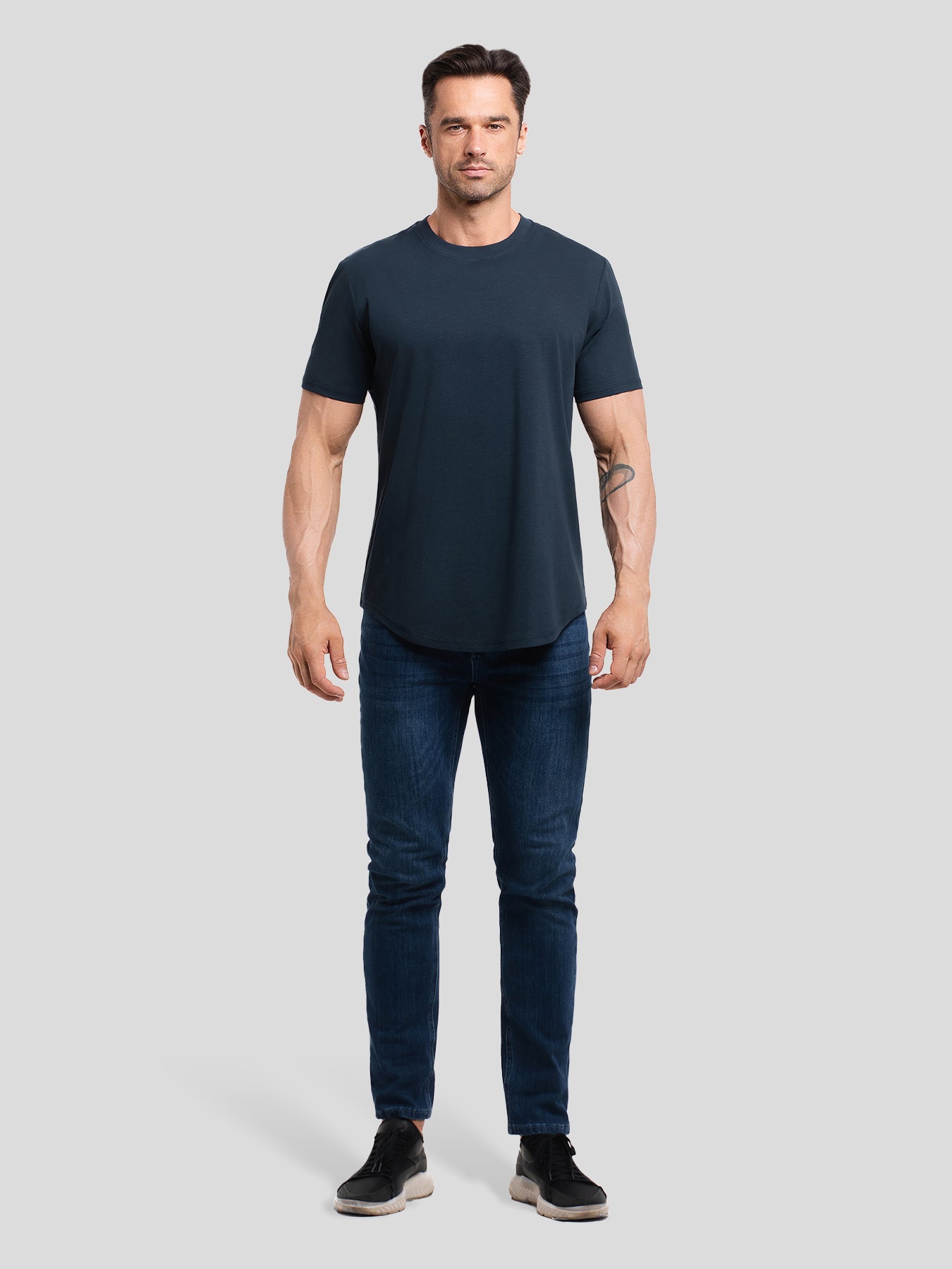 Staycool 2.0 Elongated Tee:Slim Fit