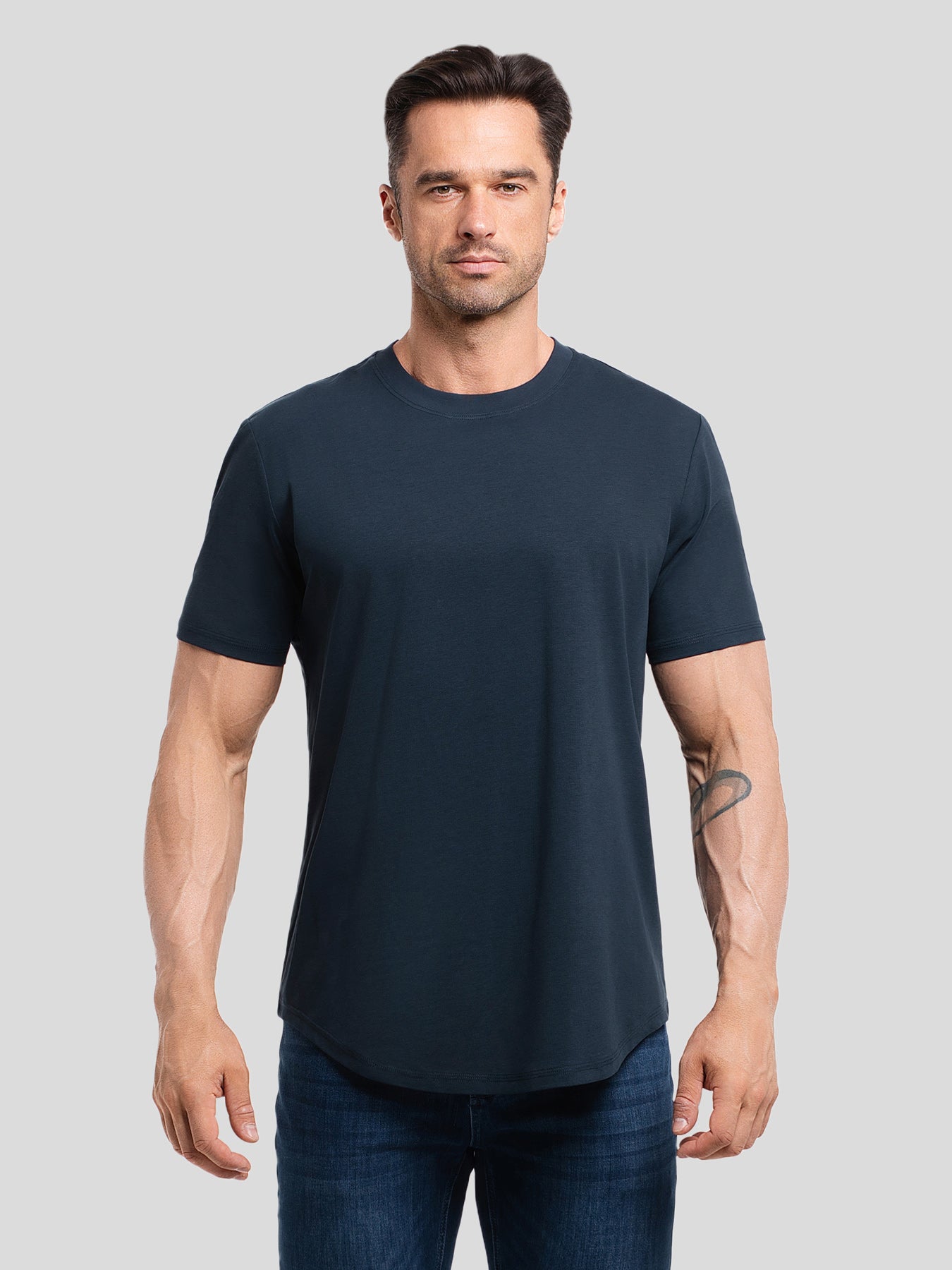 Staycool 2.0 Elongated Tee:Slim Fit