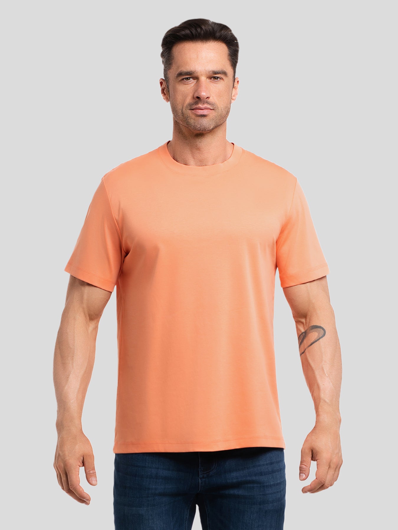 CloudWear 2.0 Split-Hem Short Sleeve Tee: Classic Fit