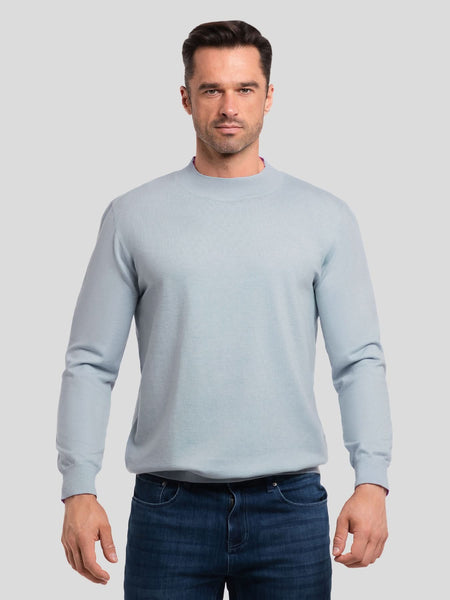 GentleKnit Mock Neck Sweater