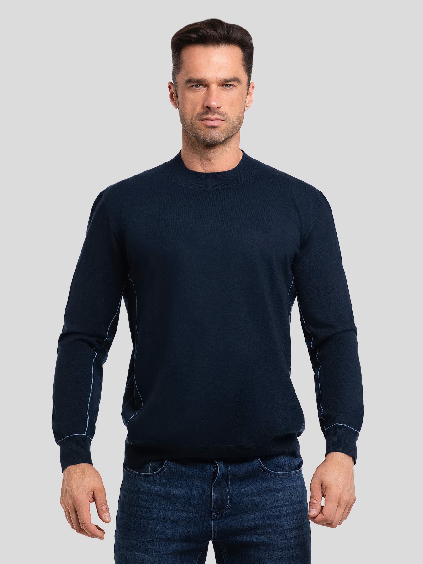 GentleKnit Washable Crew Neck Sweater