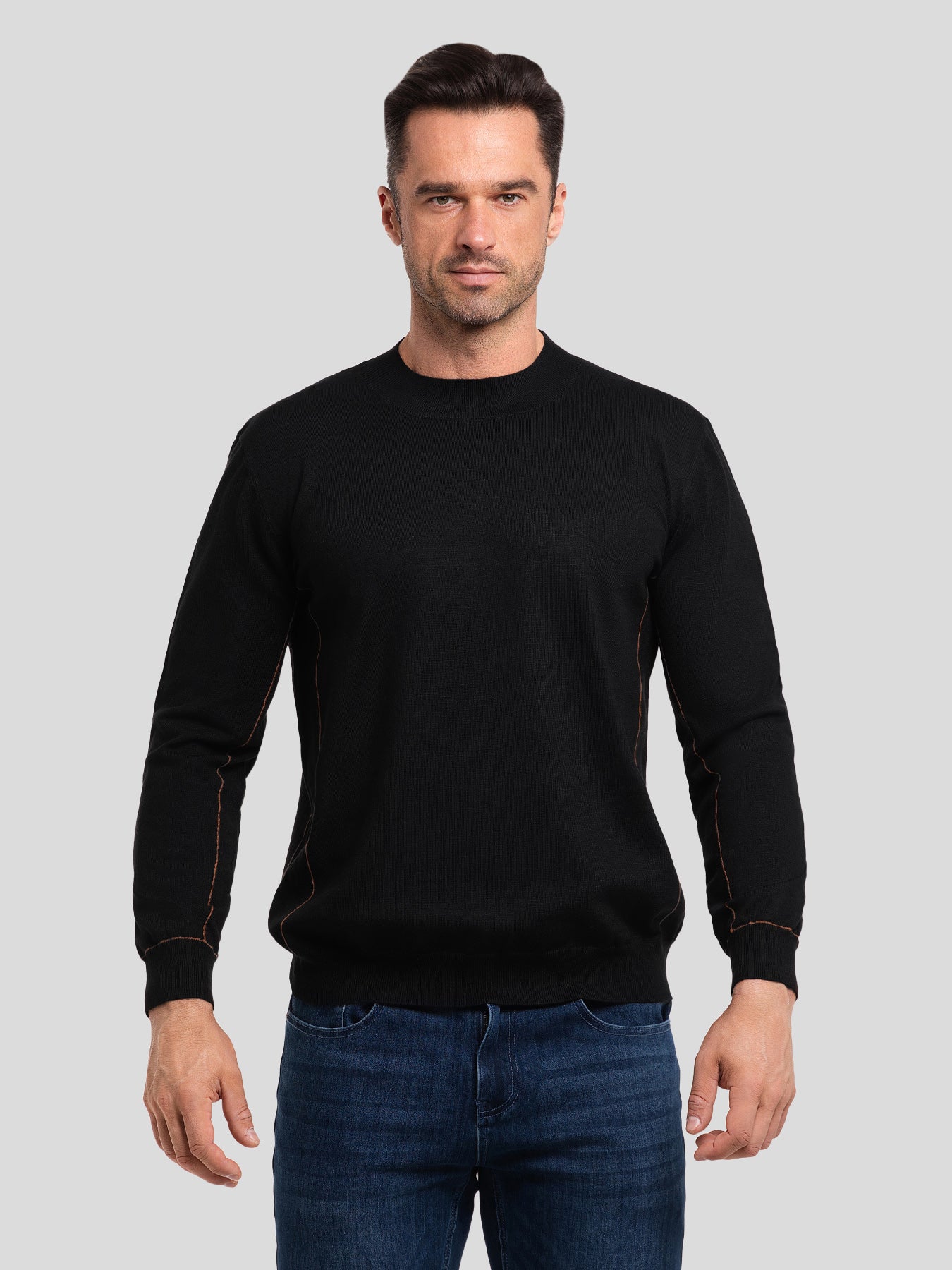 GentleKnit Washable Crew Neck Sweater