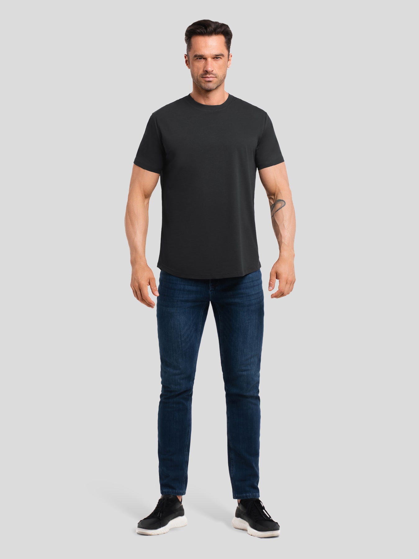 StayCool 2.0 Slim-Fit Curve-Hem Tee: 2024 New Colors