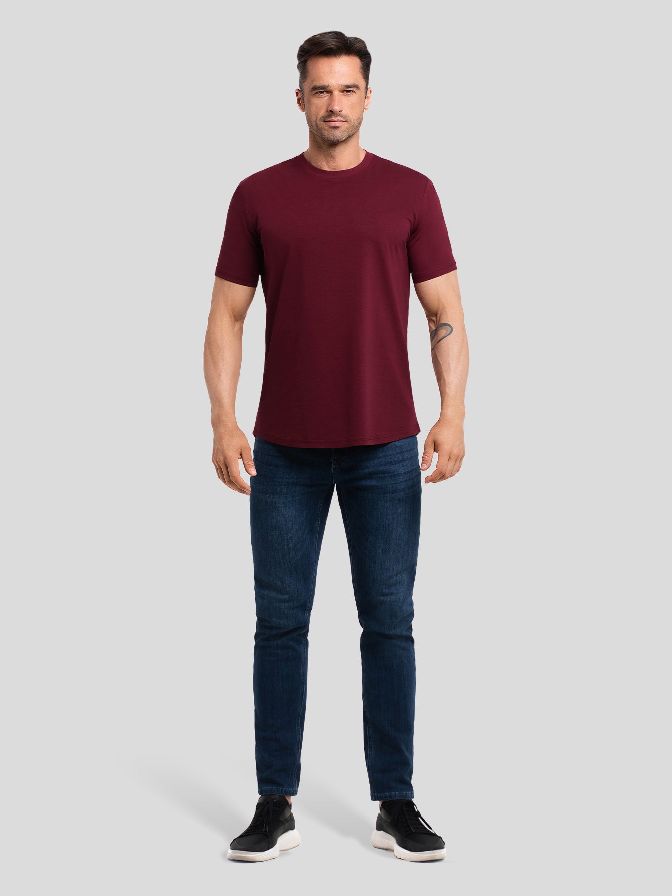 StayCool 2.0 Slim-Fit Curve-Hem Tee: 2024 New Colors