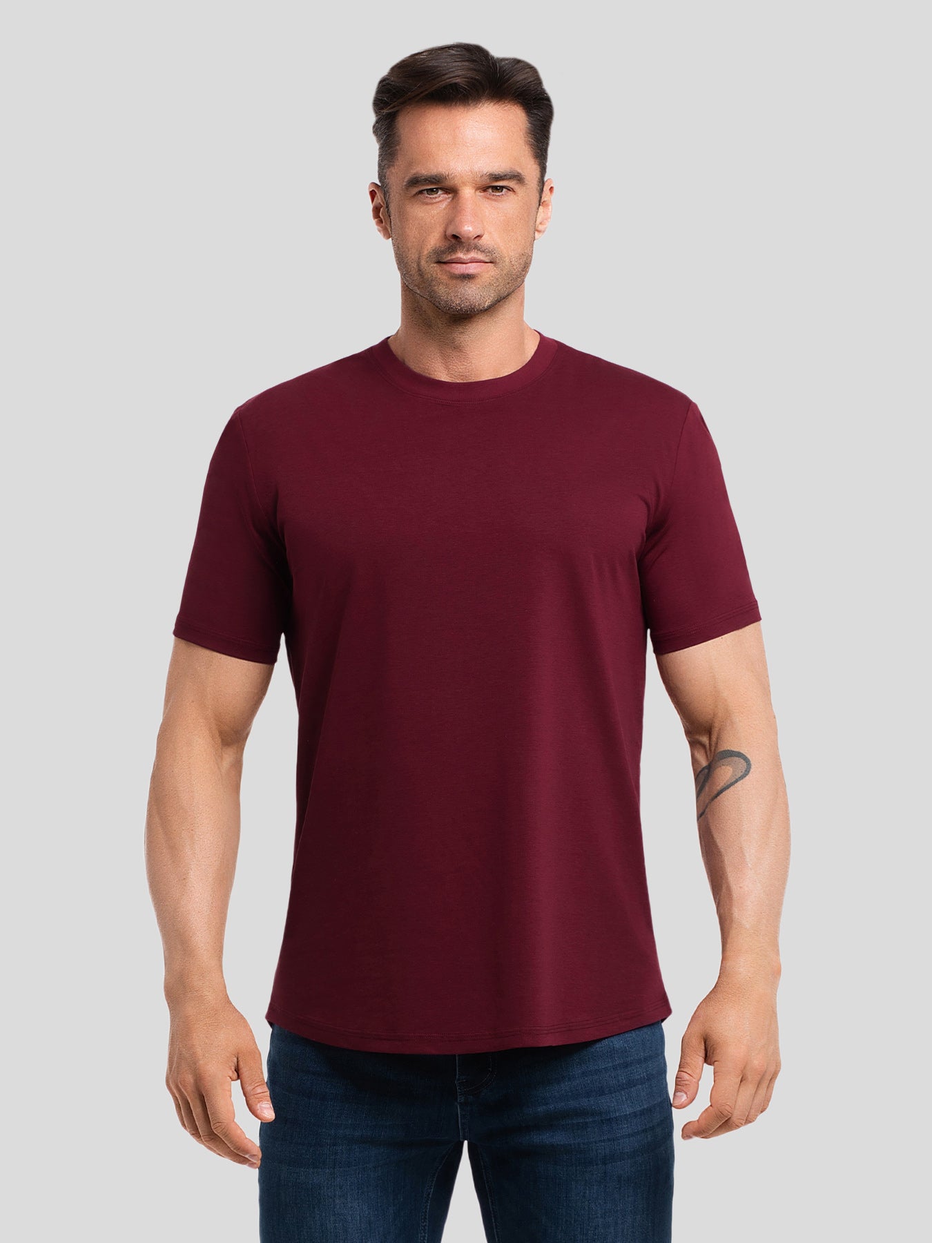 StayCool 2.0 Slim-Fit Curve-Hem Tee: 2024 New Colors