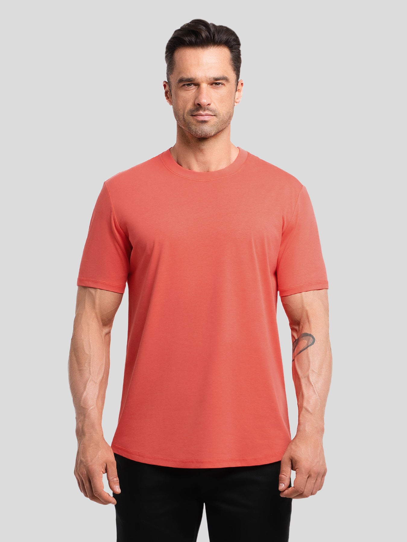 StayCool 2.0 Slim-Fit Curve-Hem Tee: 2024 New Colors