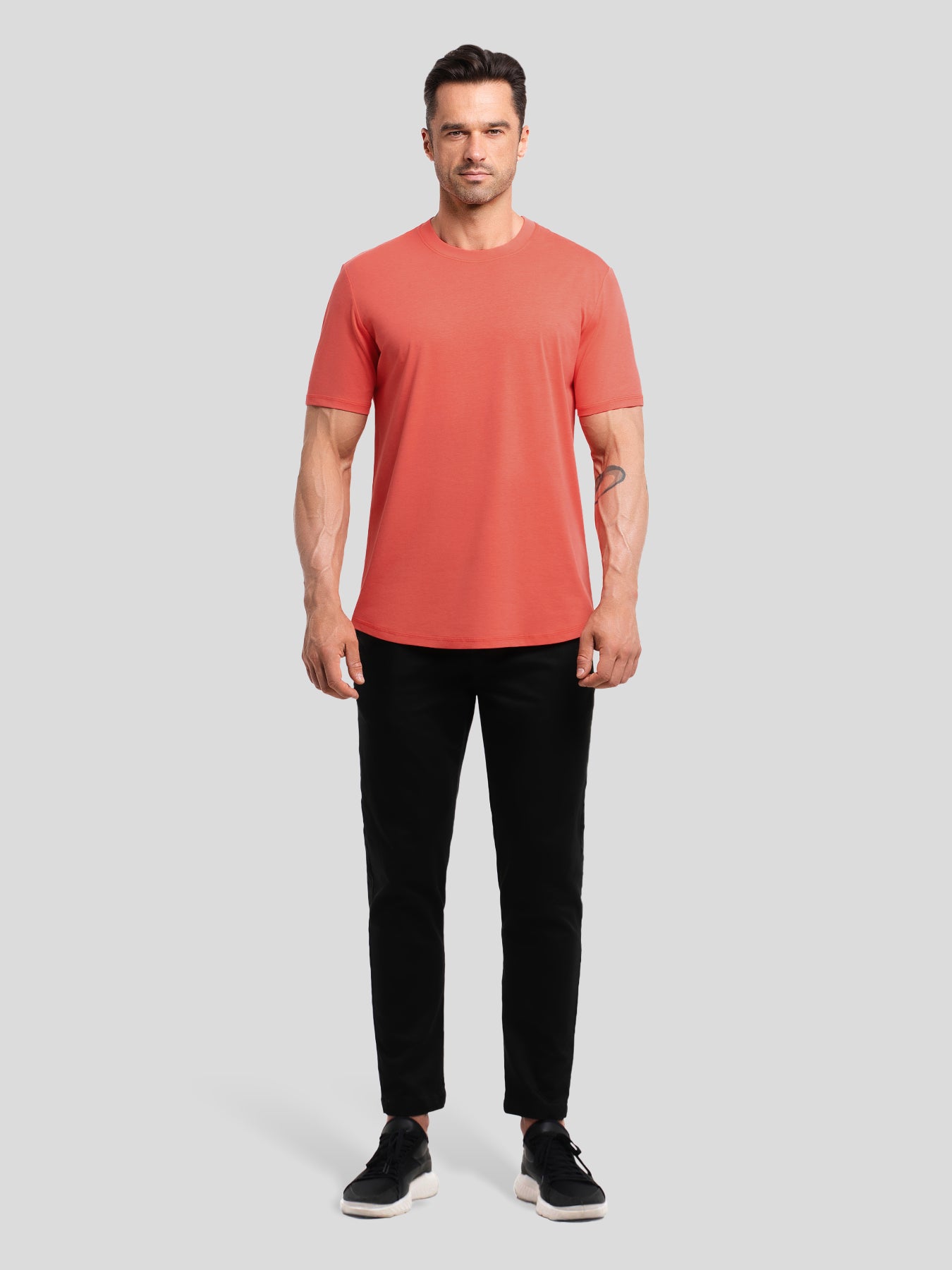 StayCool 2.0 Slim-Fit Curve-Hem Tee: 2024 New Colors