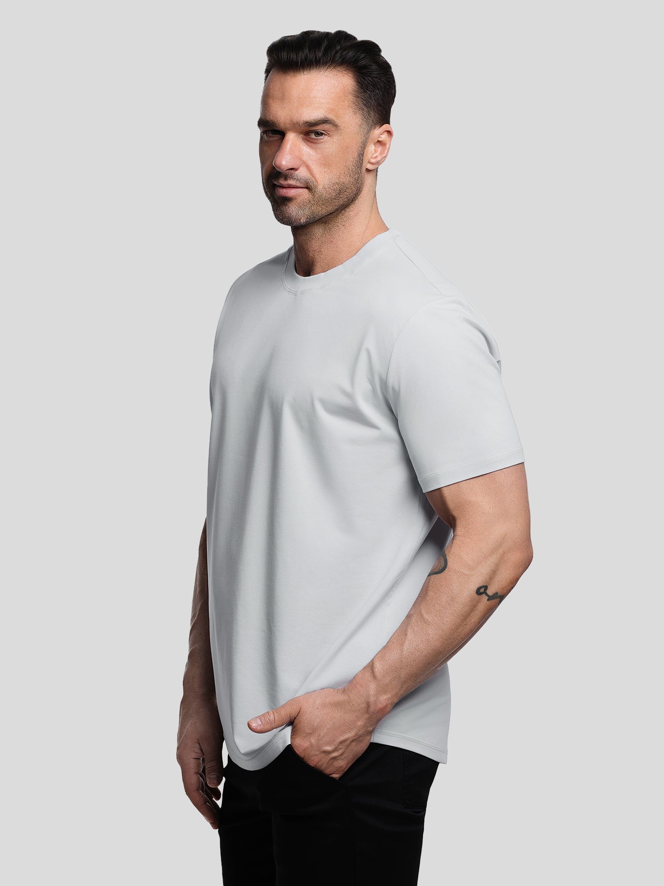 StayCool 2.0 Slim-Fit Curve-Hem Tee: 2024 New Colors