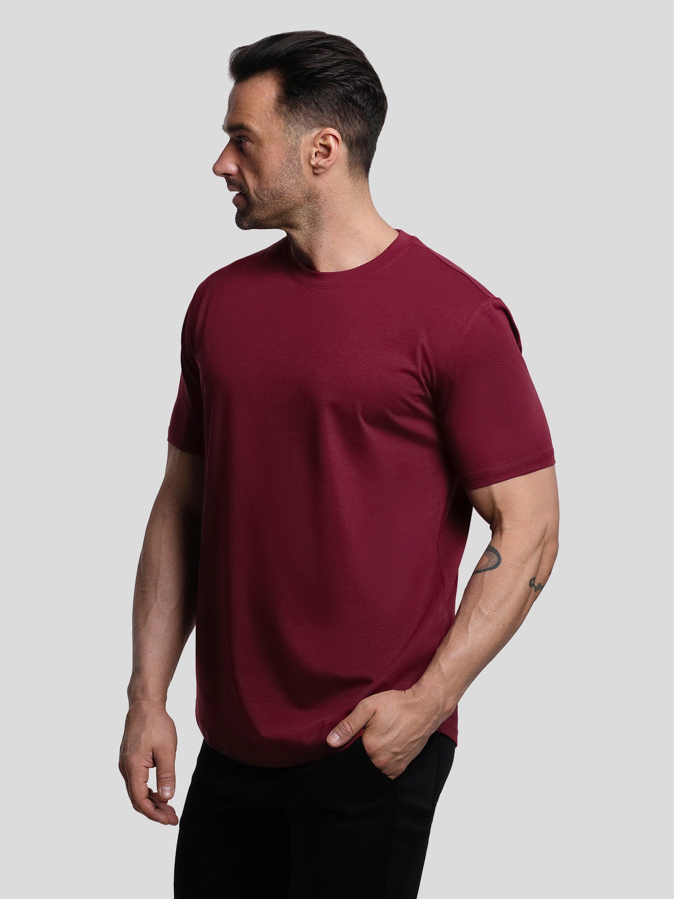 StayCool 2.0 Slim-Fit Curve-Hem Tee: 2024 New Colors