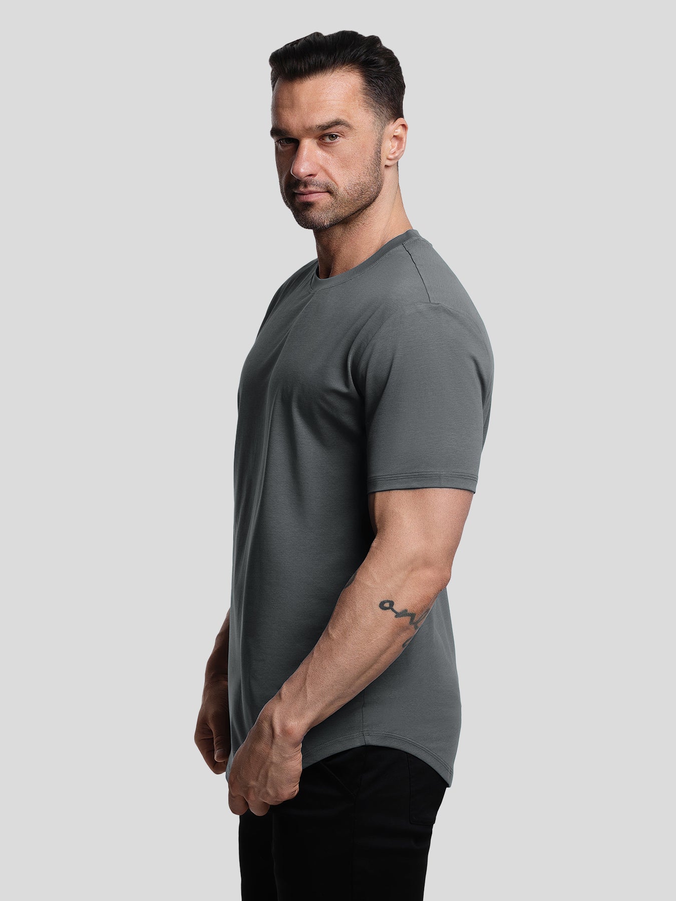 Staycool 2.0 Elongated Tee:Slim Fit