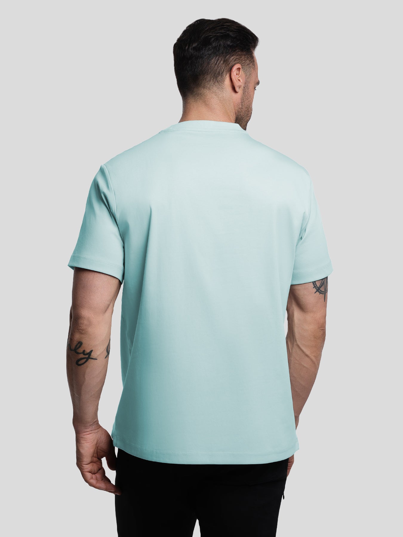 CloudWear 2.0 Split-Hem Short Sleeve Tee: Slim Fit