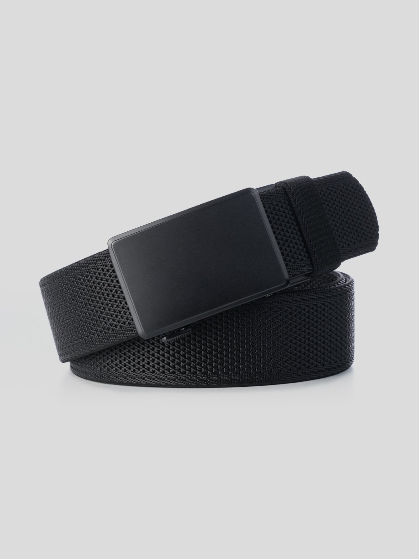 Automatic Buckle Woven Casual Belt