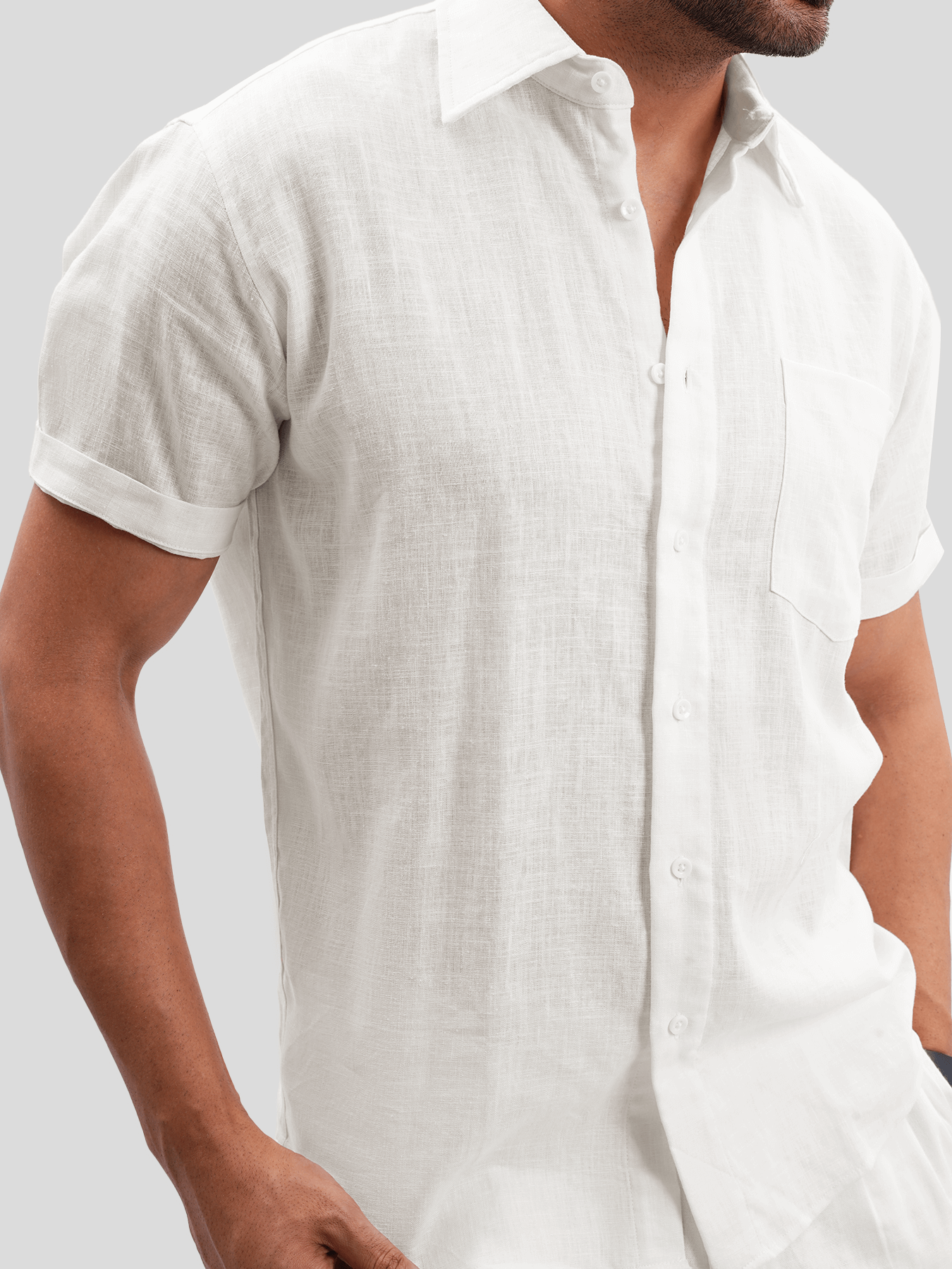 DreamWear Italian Linen Short Sleeve Shirt