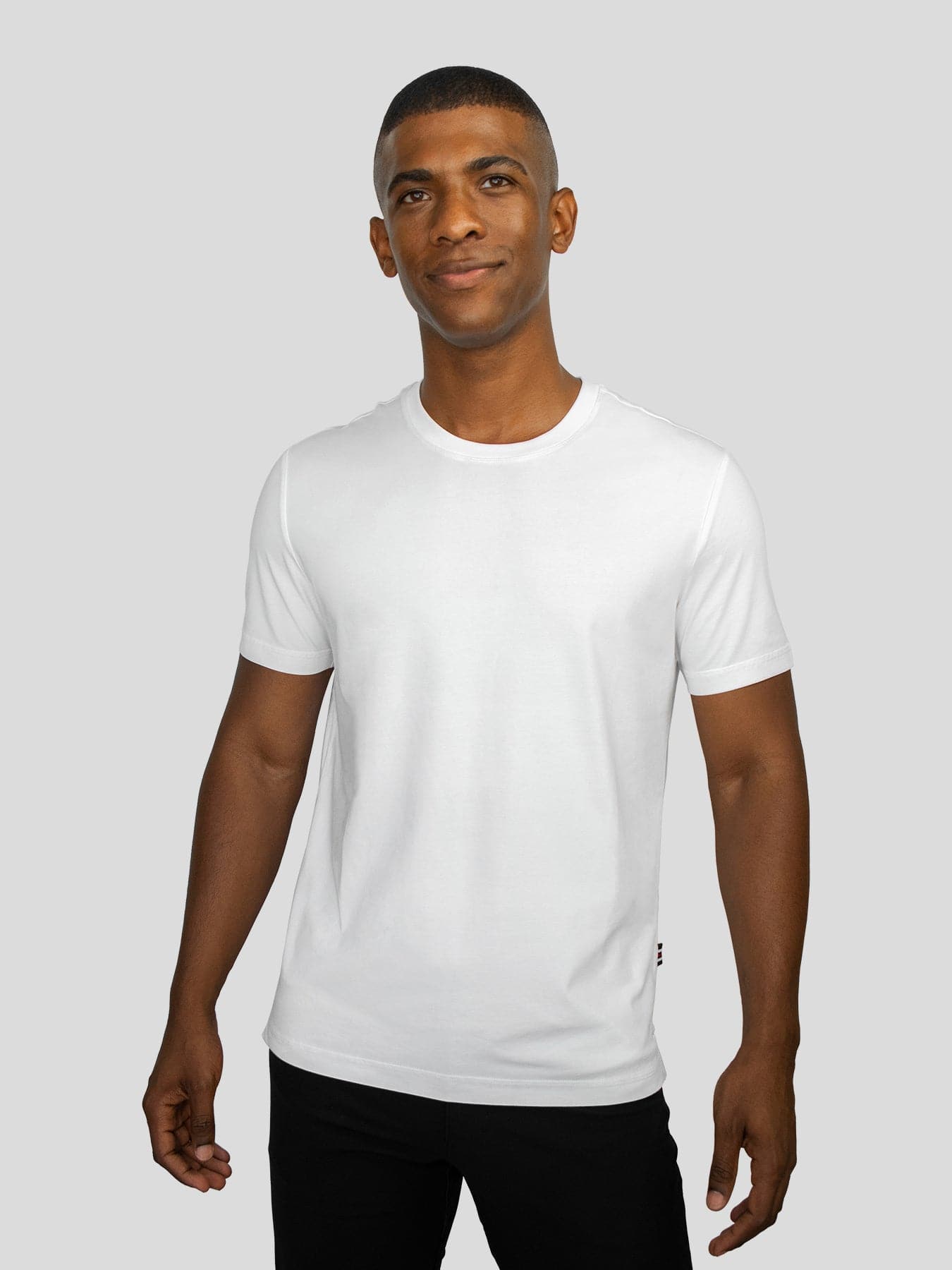 StayCool 2.0 Slim Fit T-Shirt mit geteiltem Saum