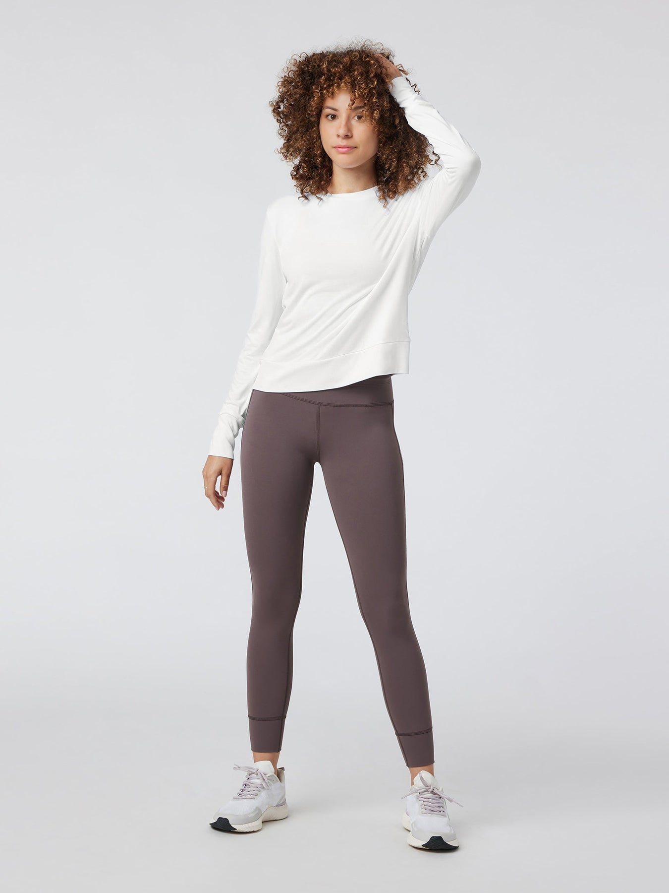 Velou Long Sleeve Crew Tee