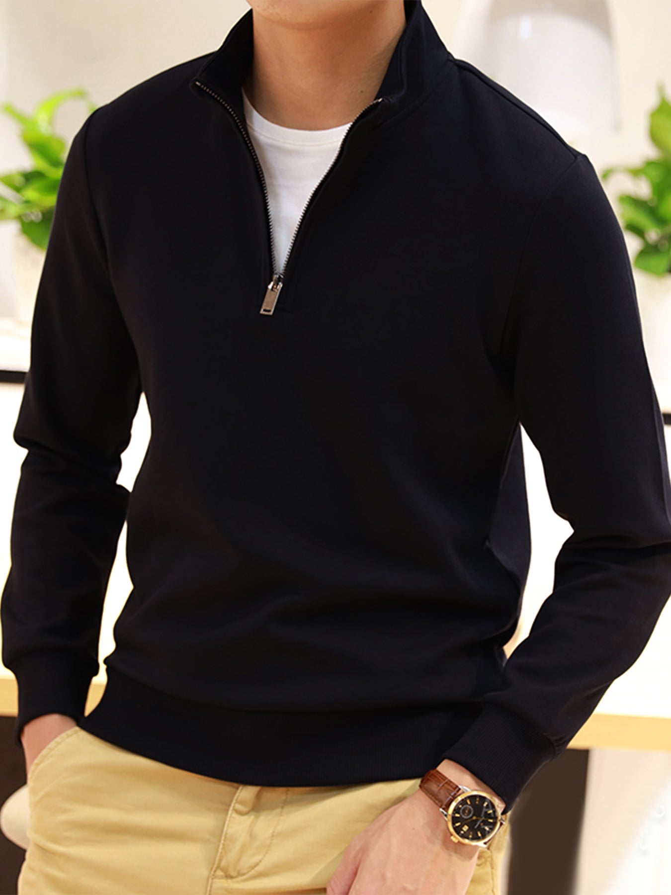 CozySpacer Half Zip Sweatshirt