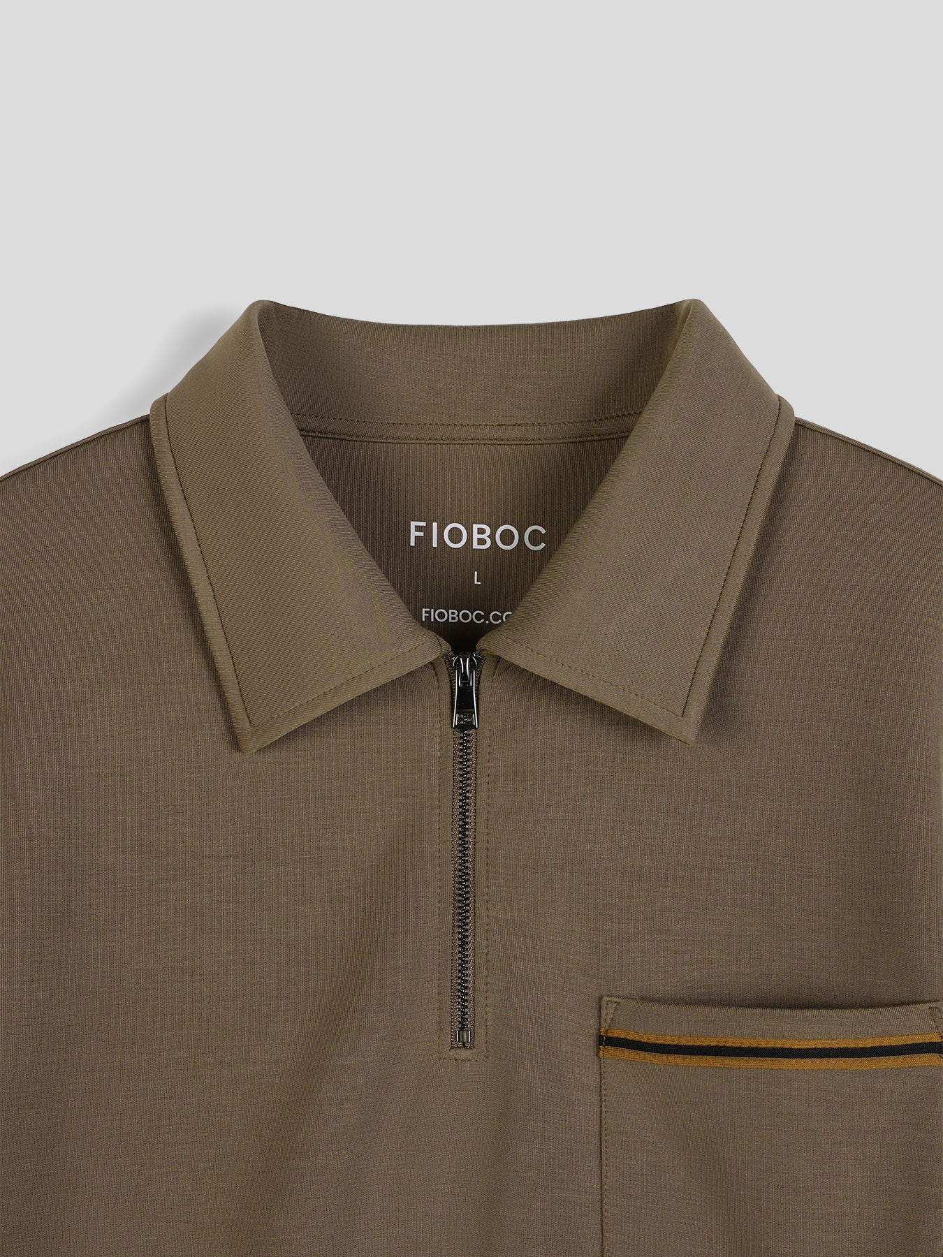 Modal Blend Half Zip Polo