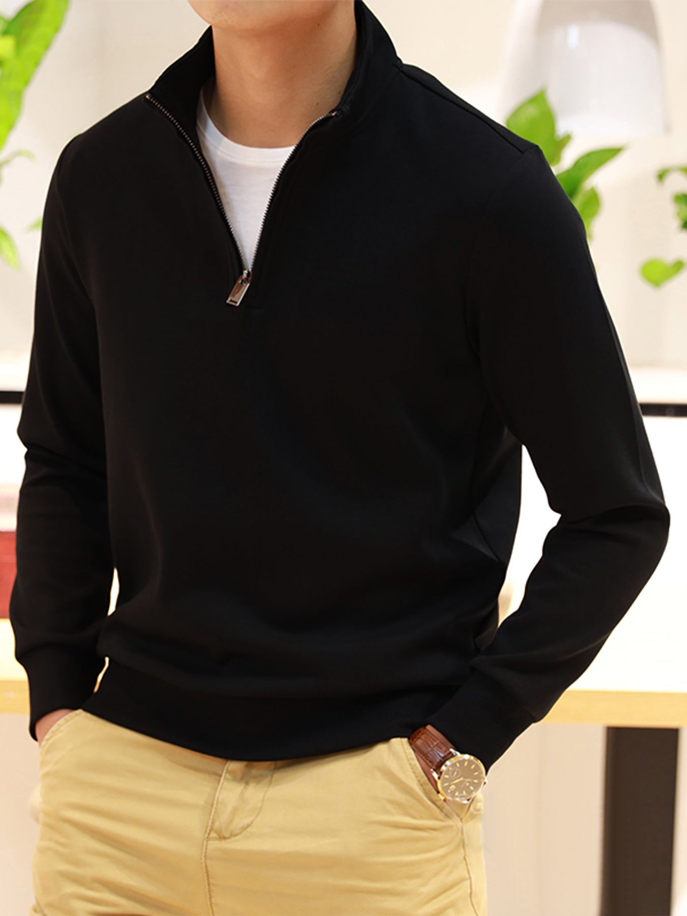 CozySpacer Half Zip Sweatshirt