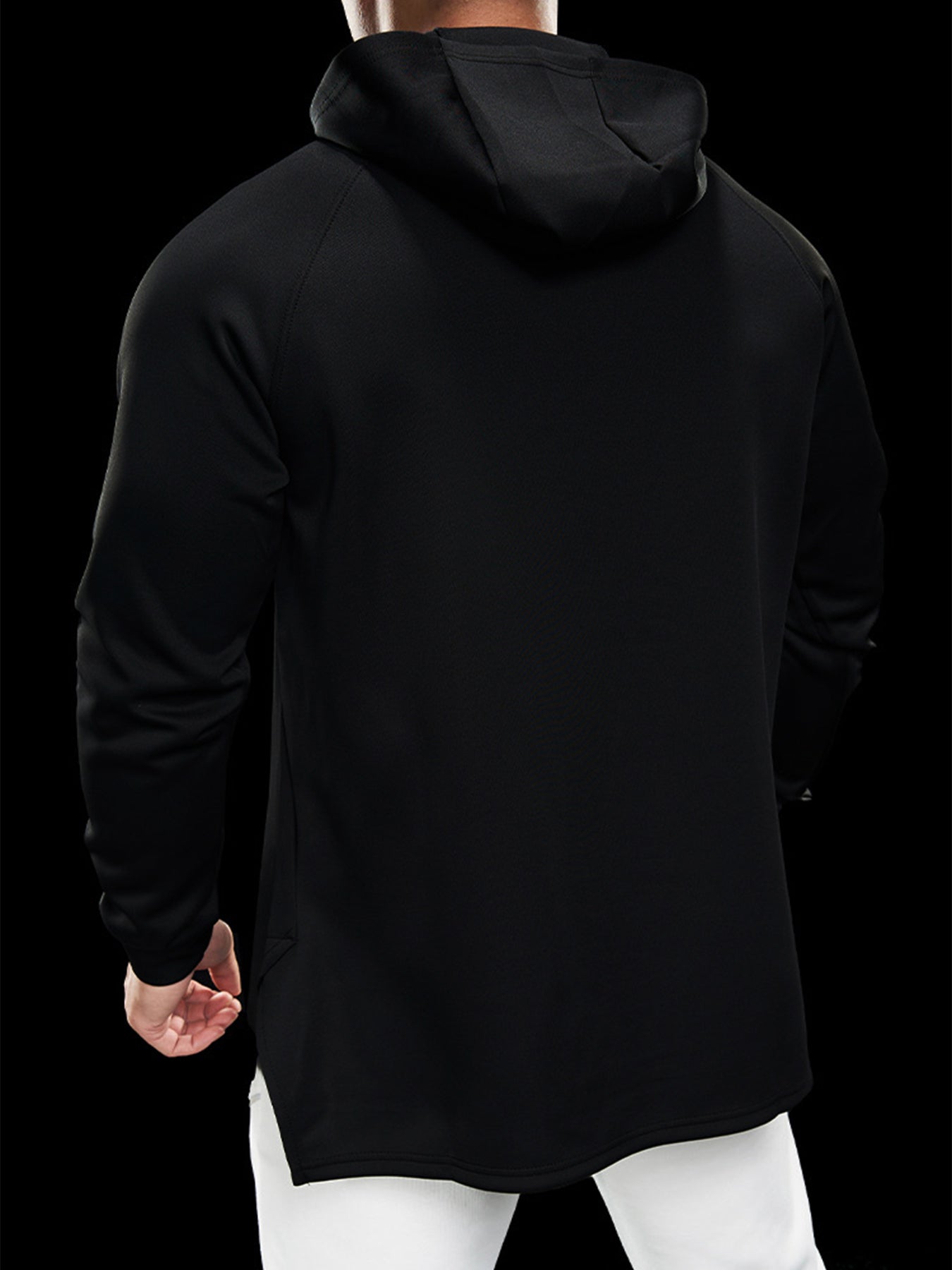 Smoothblend Curve Hem Hoodie