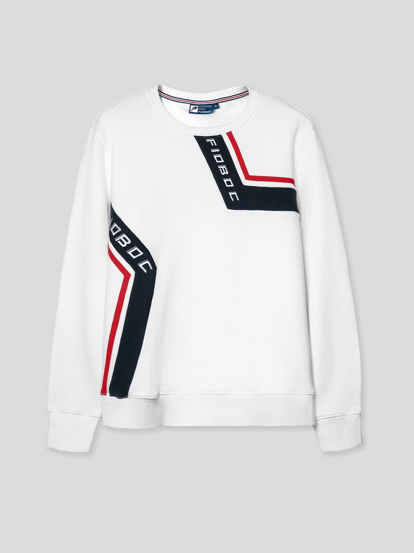 Fioboc Sweatshirt mit geometrischem Muster 