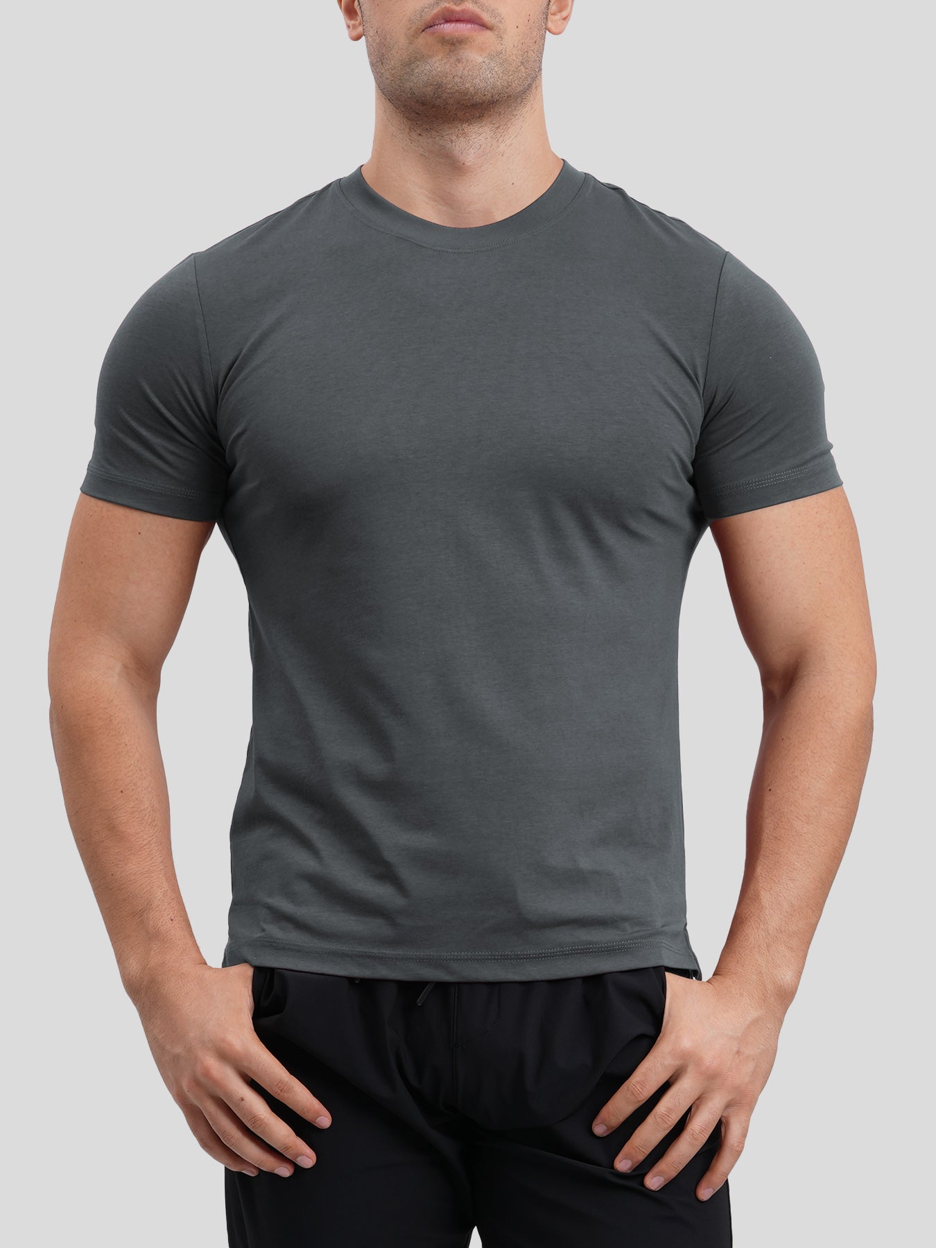 StayCool 2.0 Slim Fit Split-Hem Tee