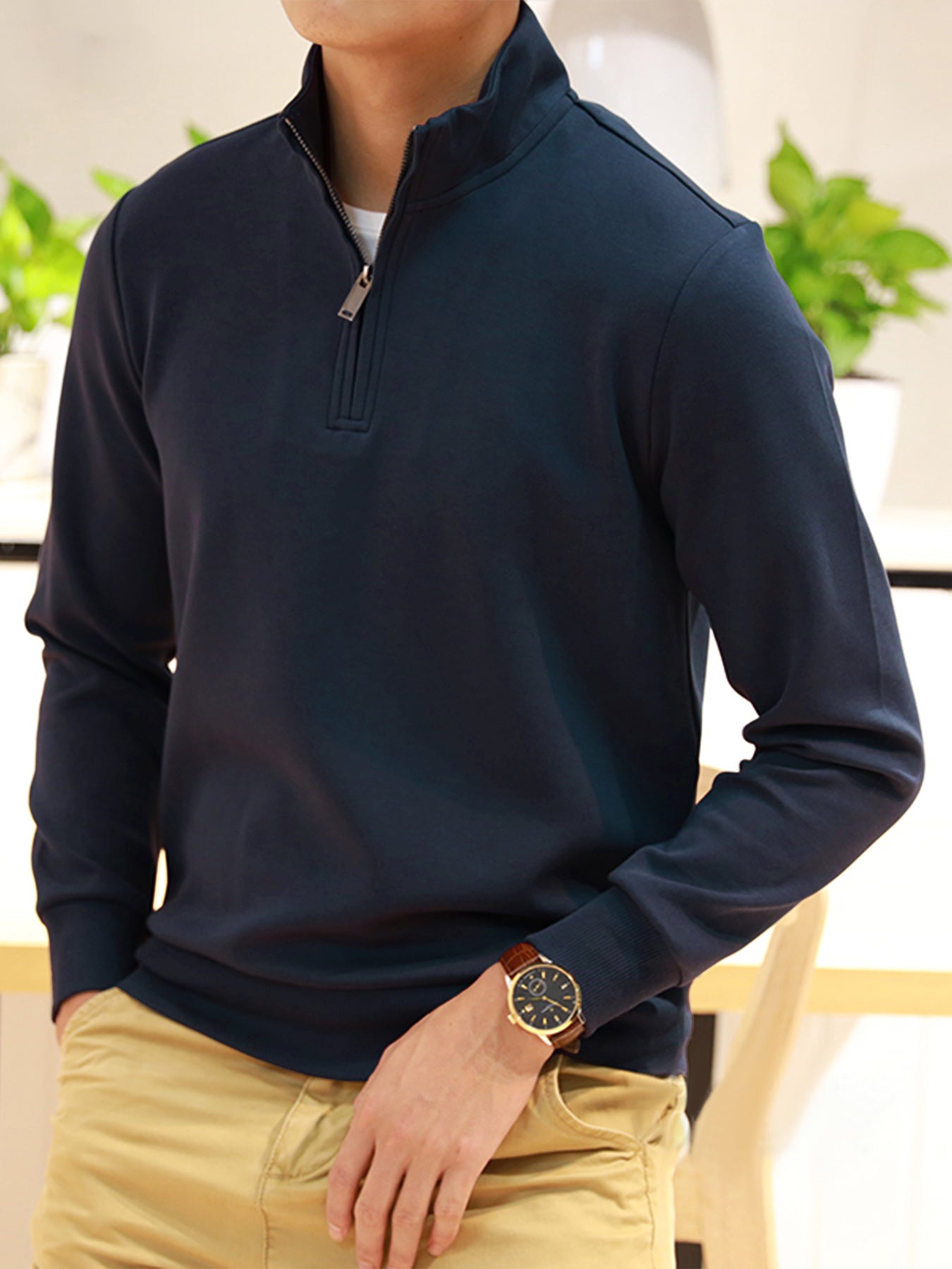 CozySpacer Half Zip Sweatshirt