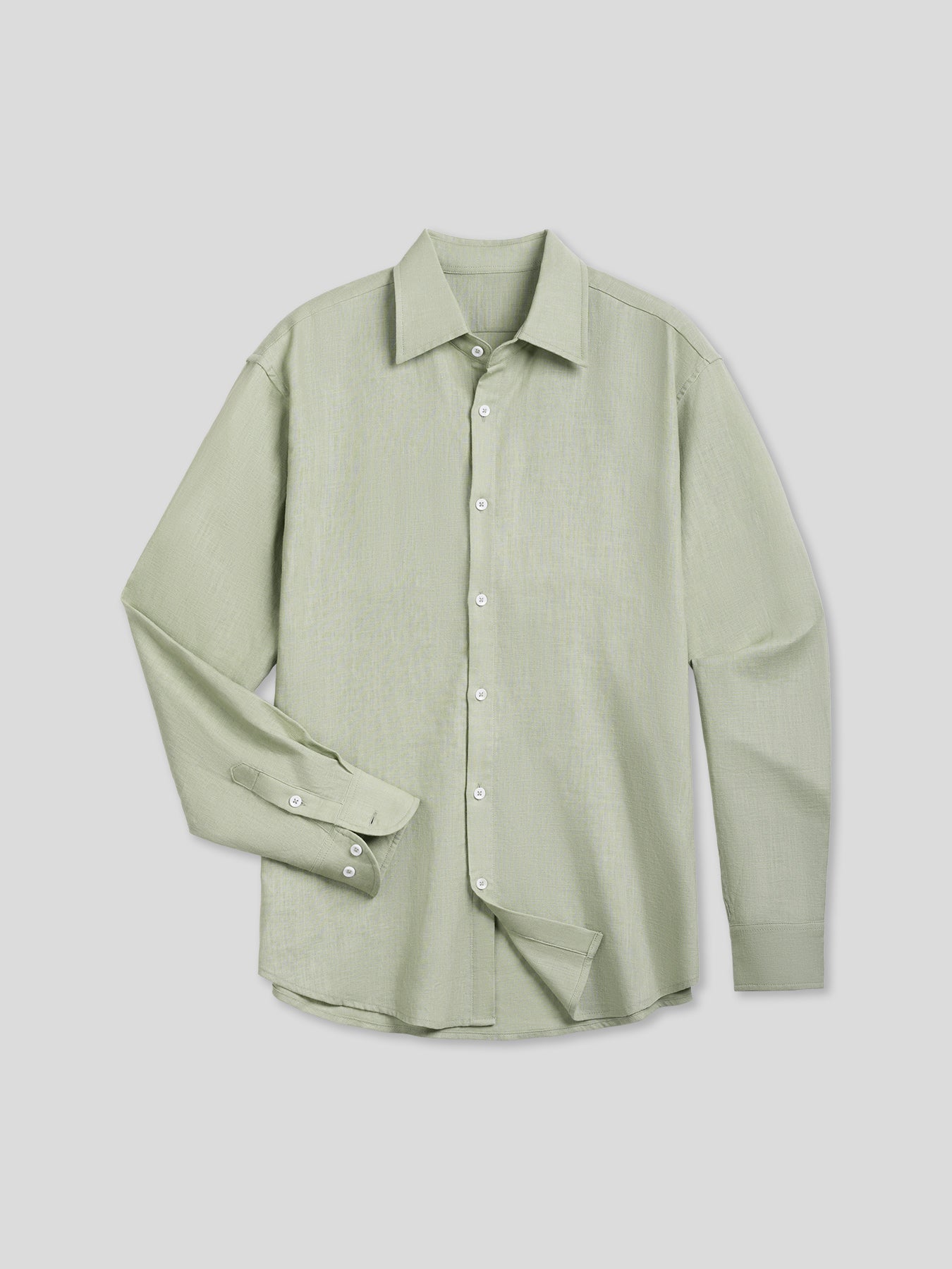 DreamWear Italian Linen Long Sleeve Shirt