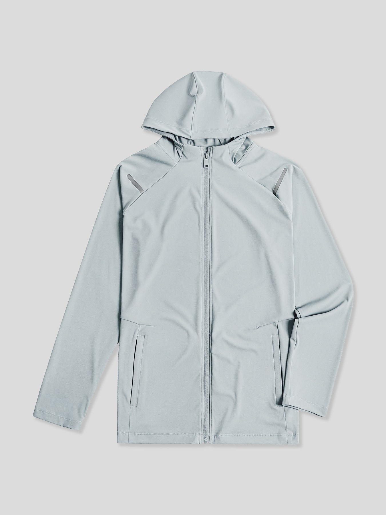 SmoothBlend Quick Dry Sports Fitness Hooded Jacket