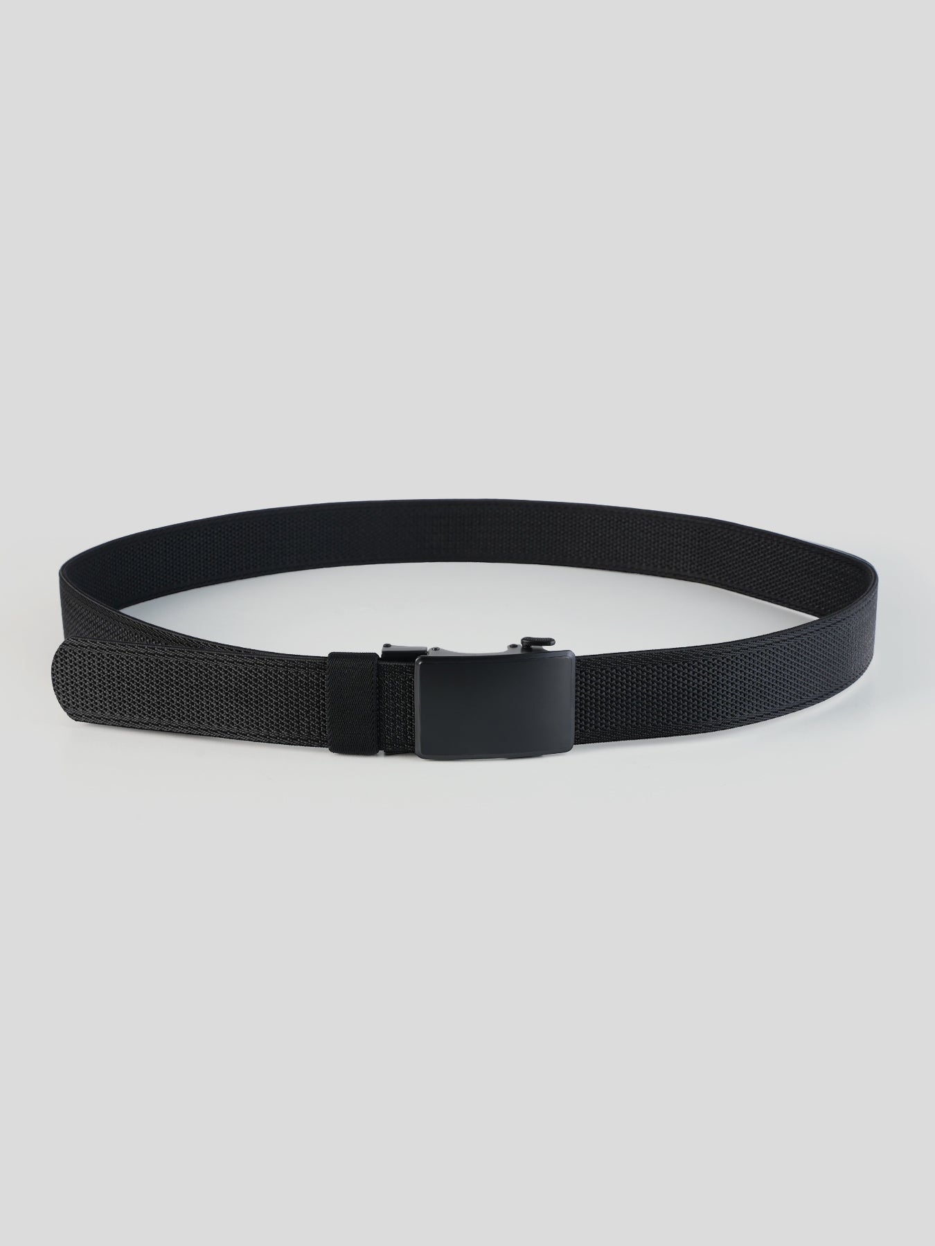 Automatic Buckle Woven Casual Belt