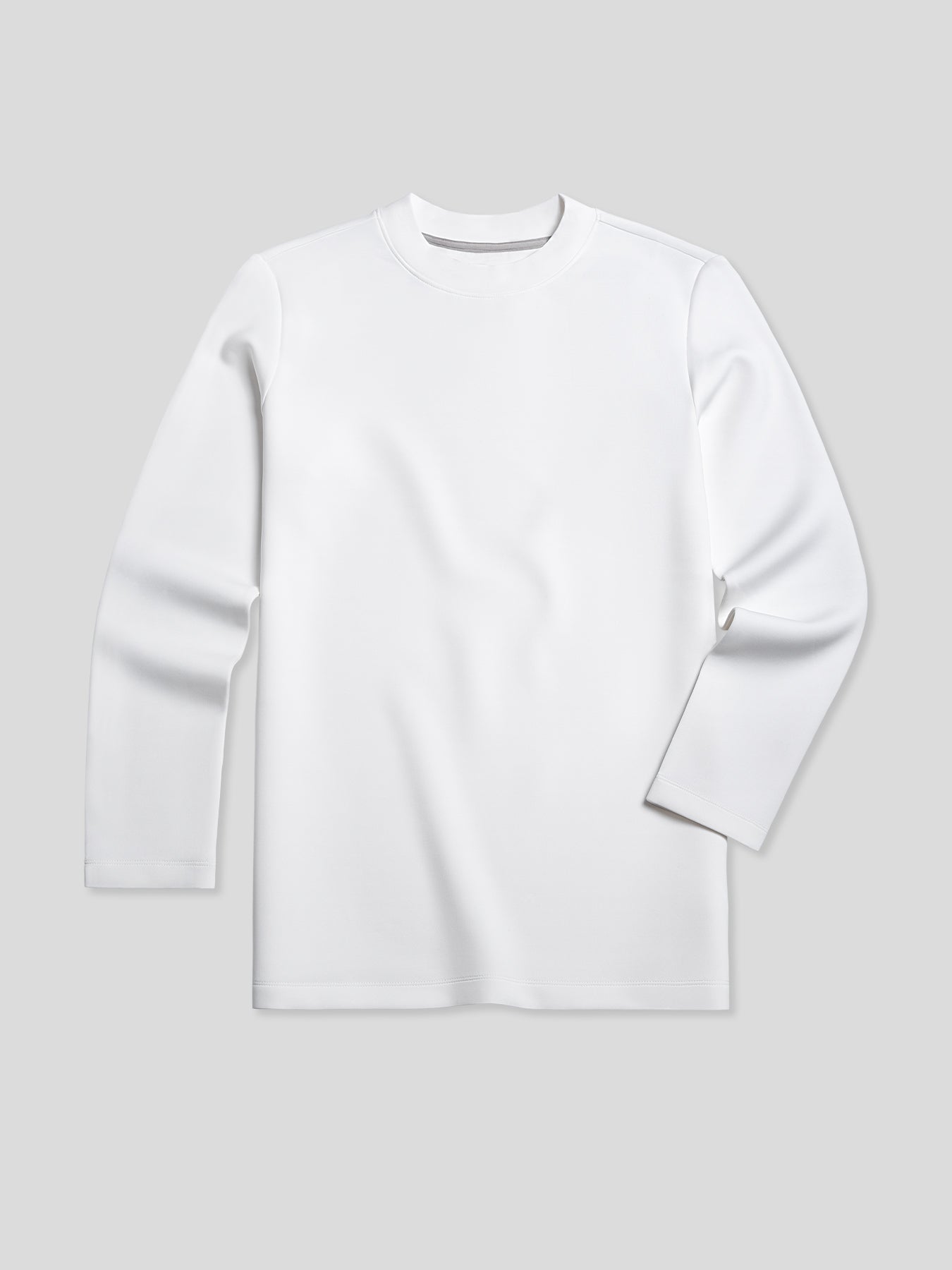 Modal Blend Elbow Patch Long Sleeve Tee:Classic Fit