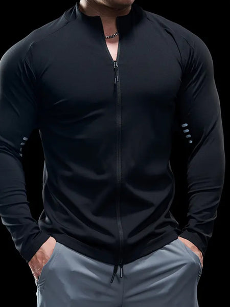 SmoothBlend Quick Dry Sports Fitness Jacket