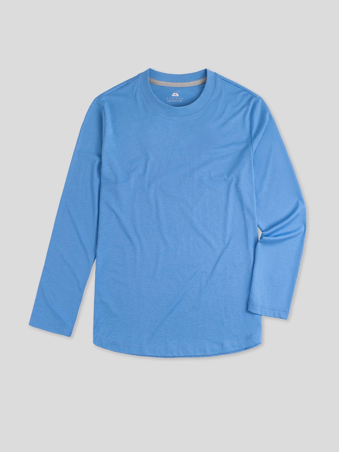 StaySmooth Slim Fit Long Sleeve Curve Hem Tee: 2024 New Colors