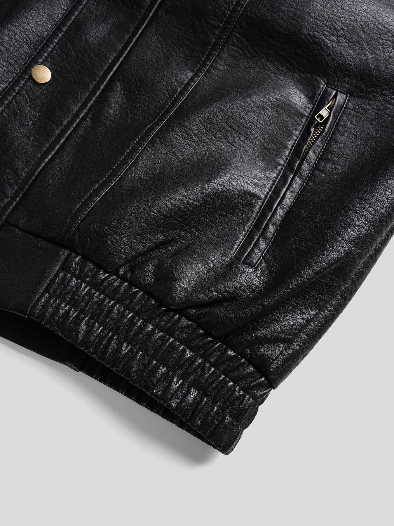 Faux Leather Jacket