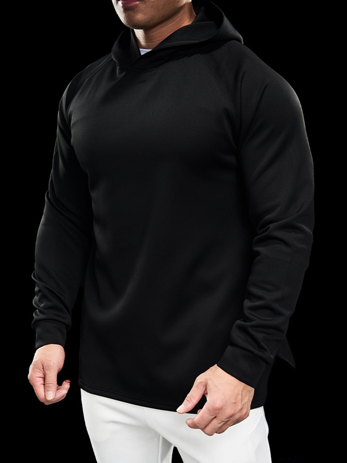 Smoothblend Curve Hem Hoodie