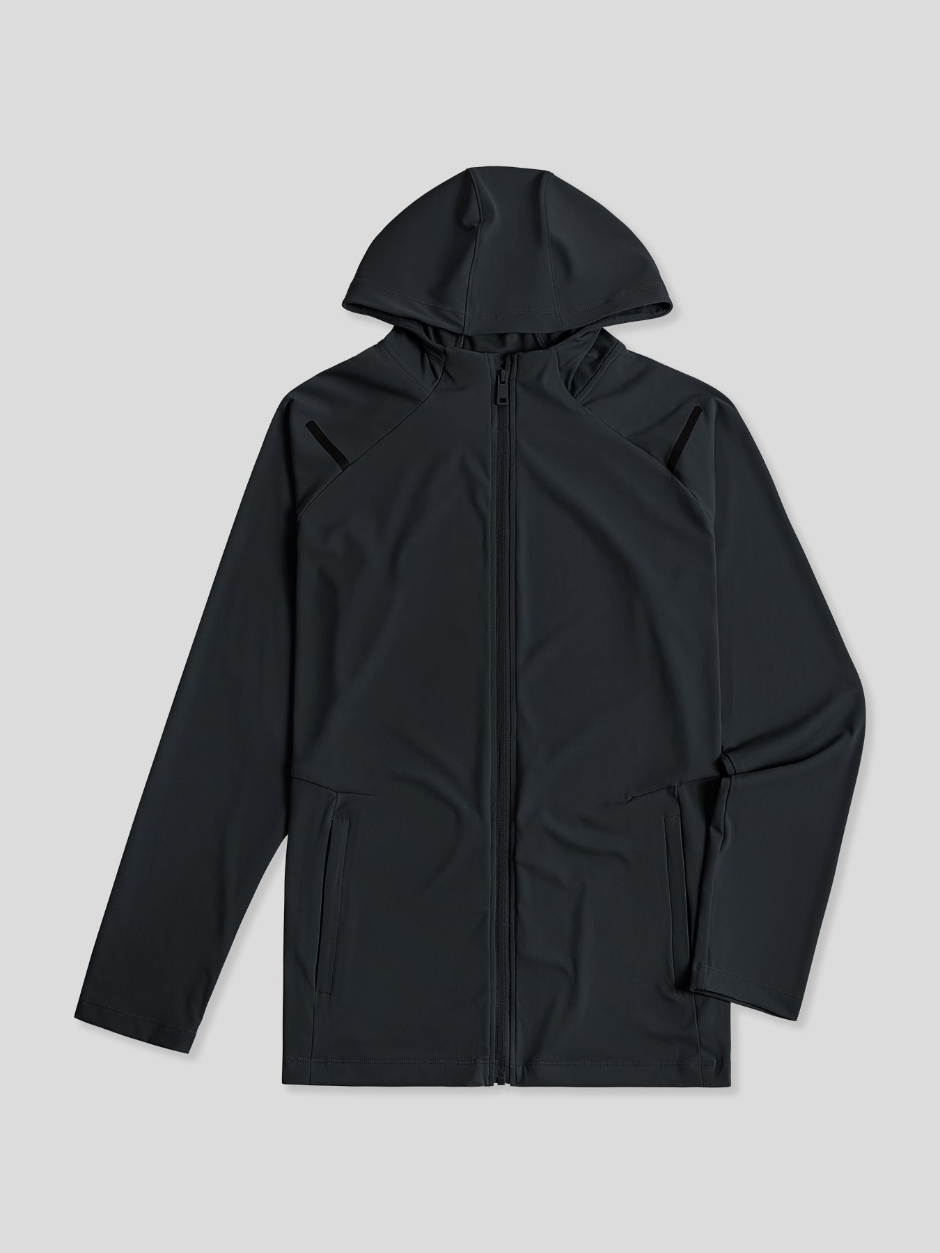 SmoothBlend Quick Dry Sports Fitness Hooded Jacket