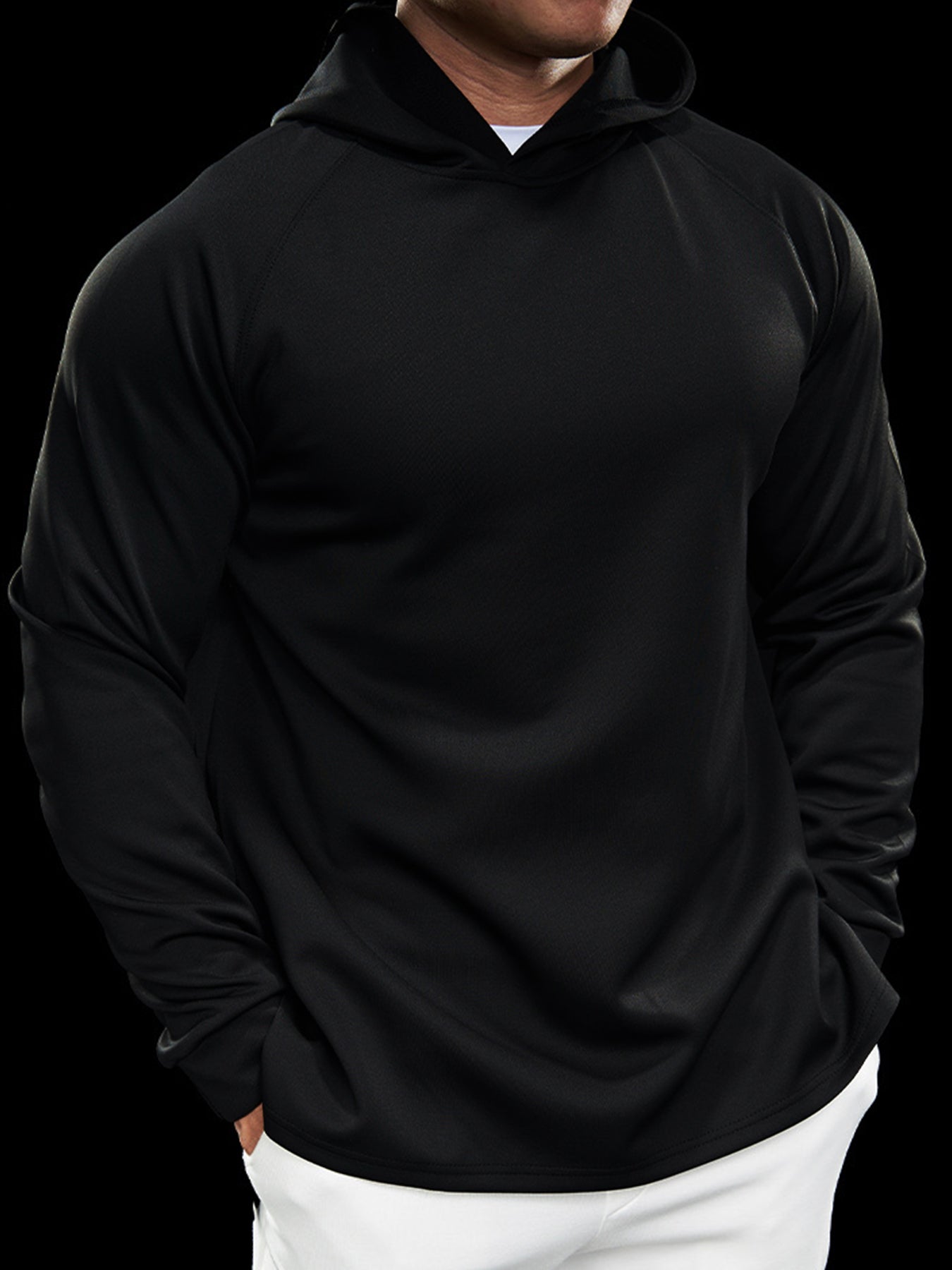 Smoothblend Curve Hem Hoodie