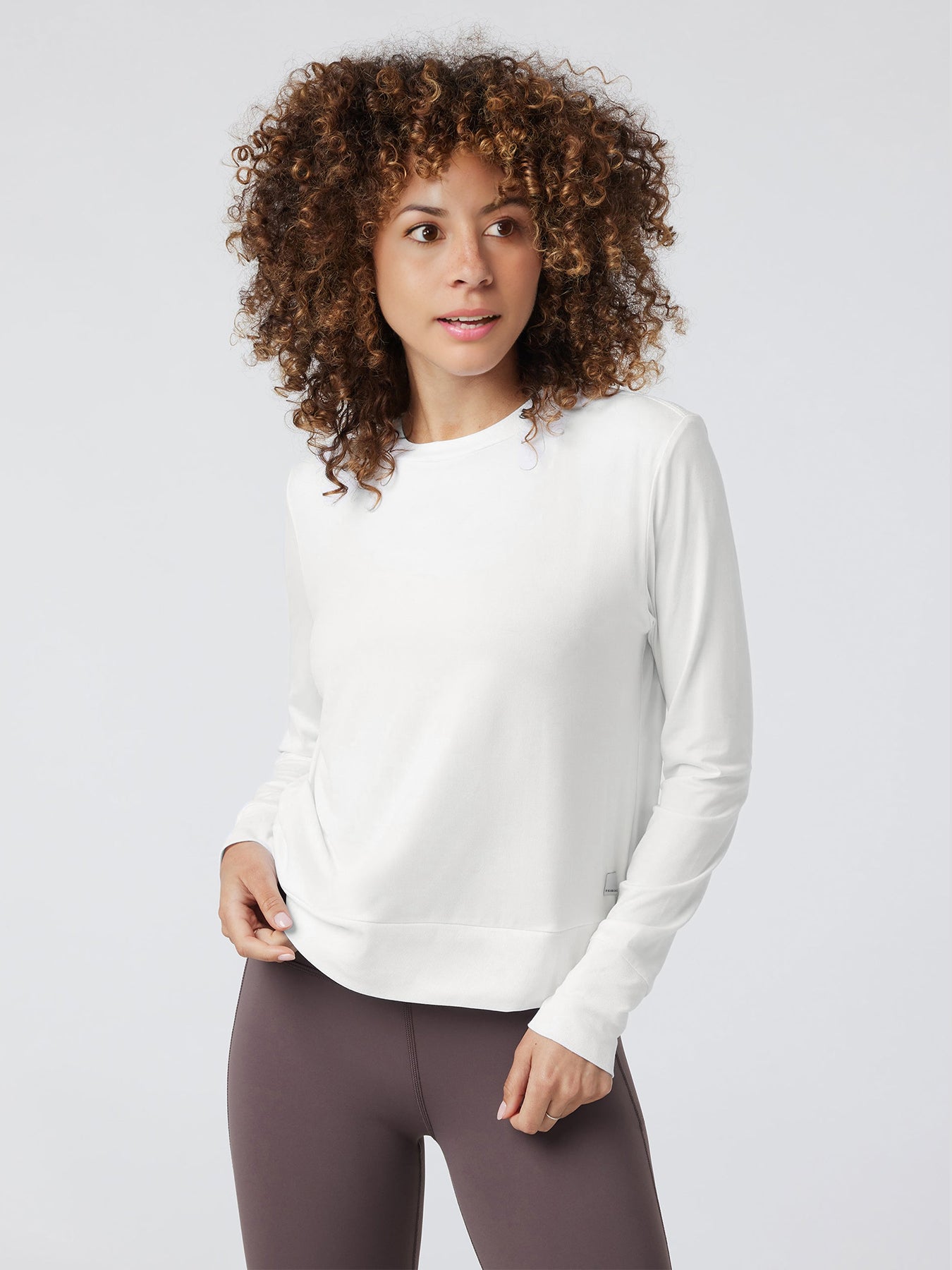 Velou Long Sleeve Crew Tee