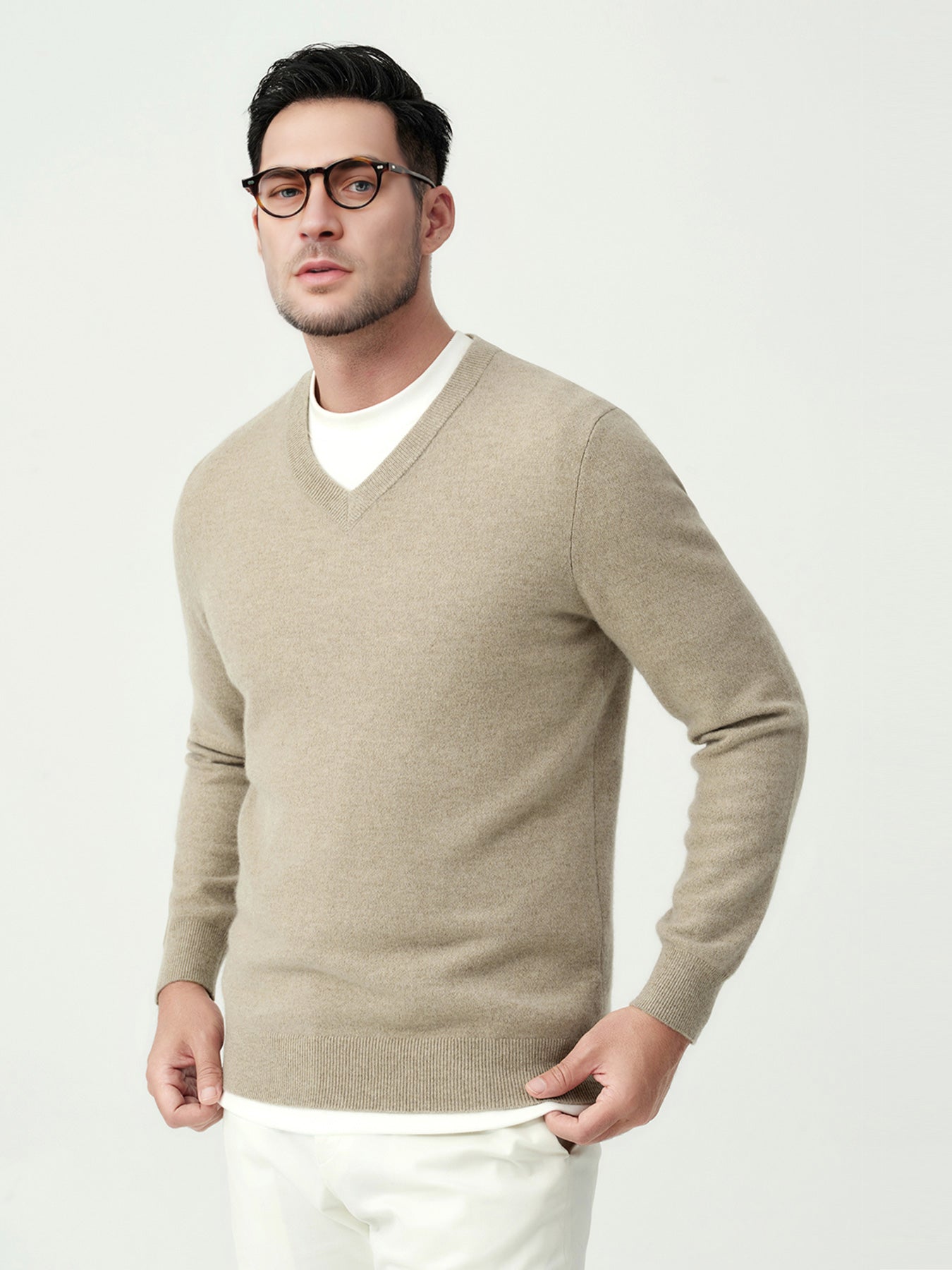 GentleKnit V-Neck Sweater