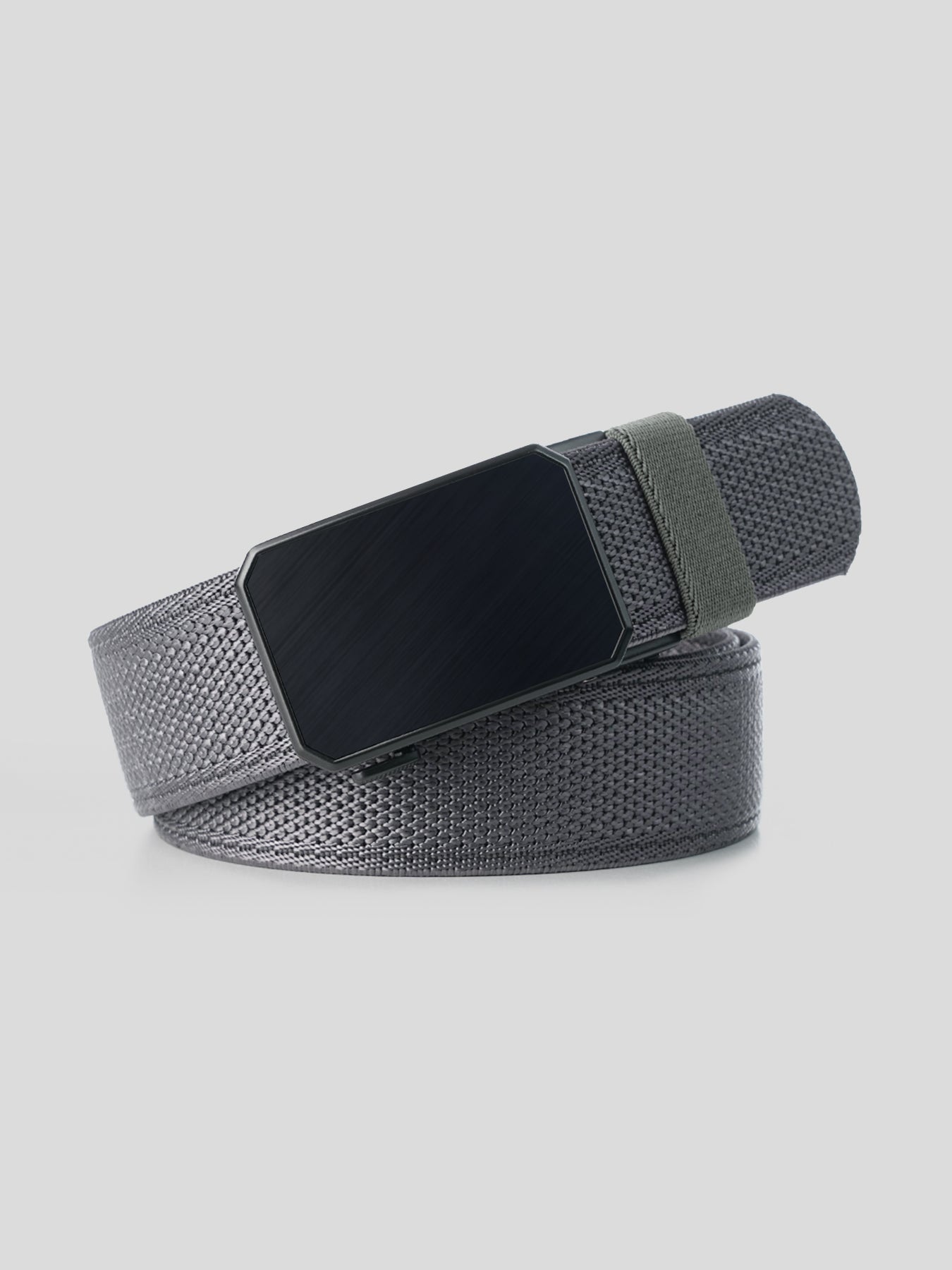 Automatic Buckle Woven Casual Belt