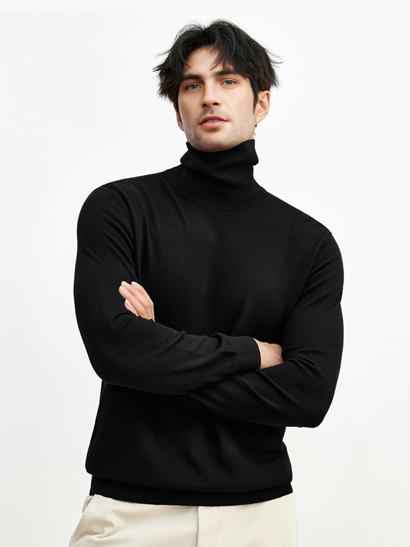 GentleKnit Turtleneck Sweater