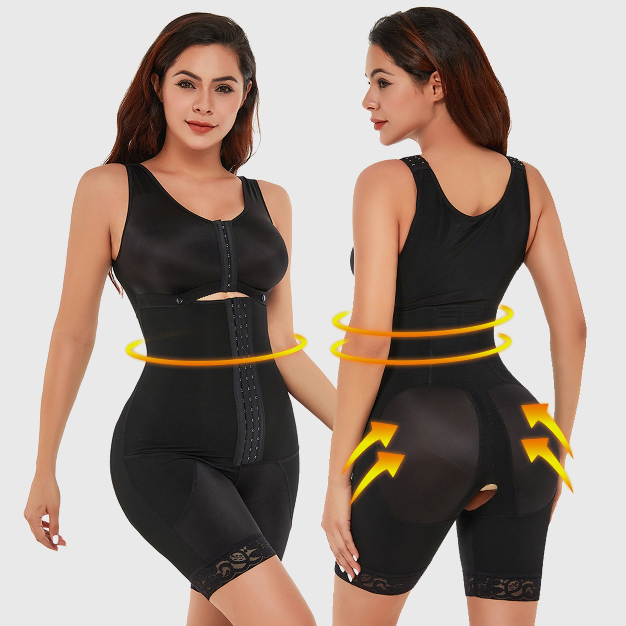 Fioboc Bulges Butt Push Up Shapewear With Bra